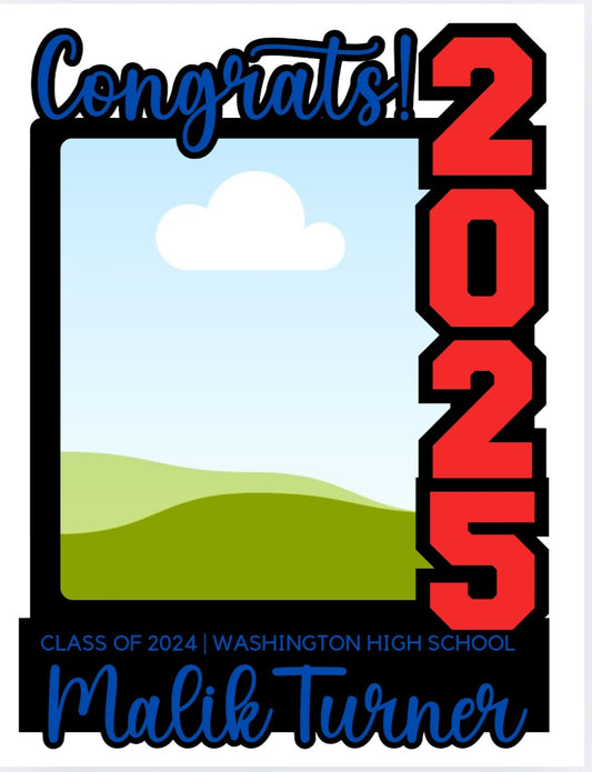 Custom 2025 Graduation Fans