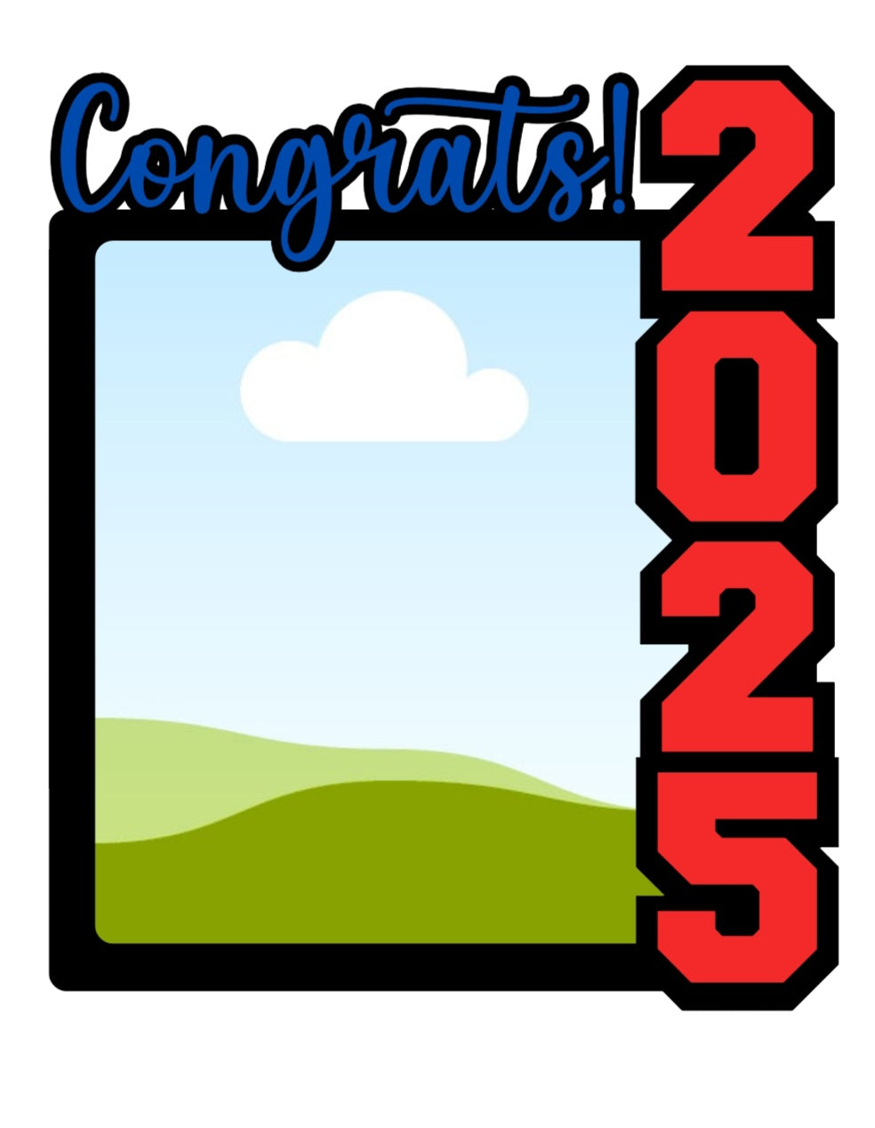 Custom 2025 Graduation Fans