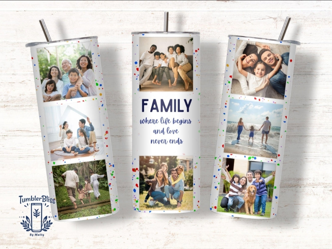 Custom Photo Tumblers 20oz