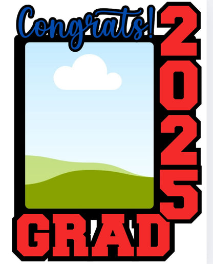 Custom 2025 Graduation Fans