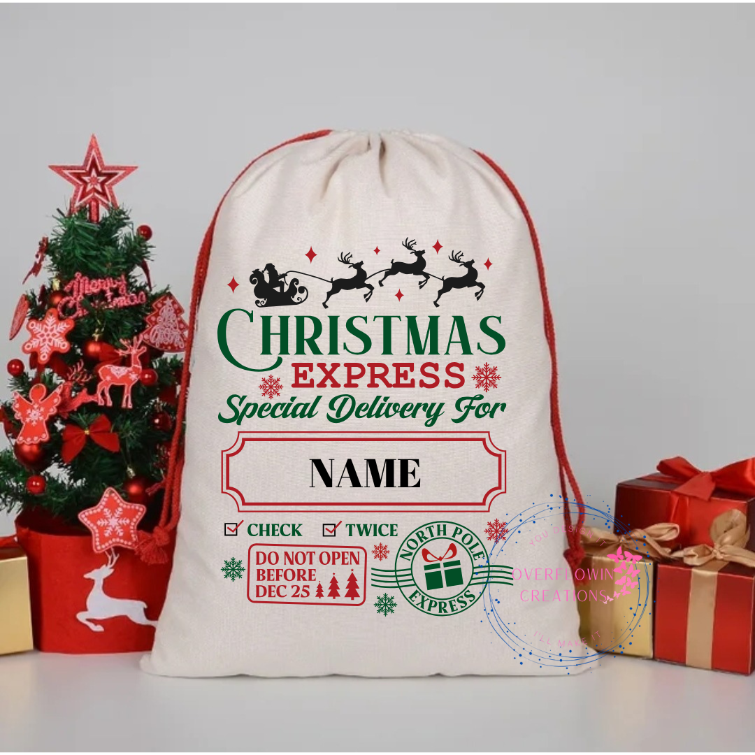 Large Santa Sack Gift Bag