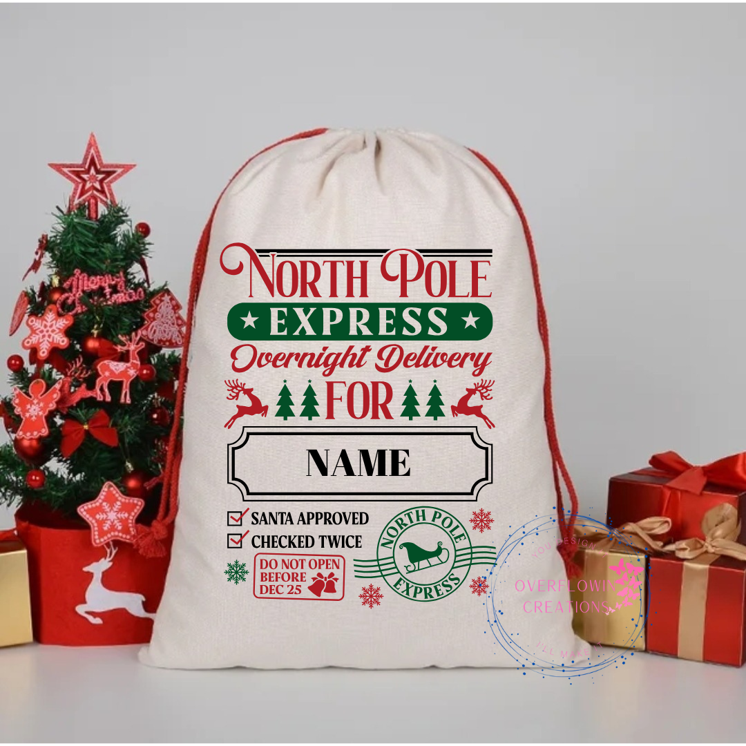 Large Santa Sack Gift Bag