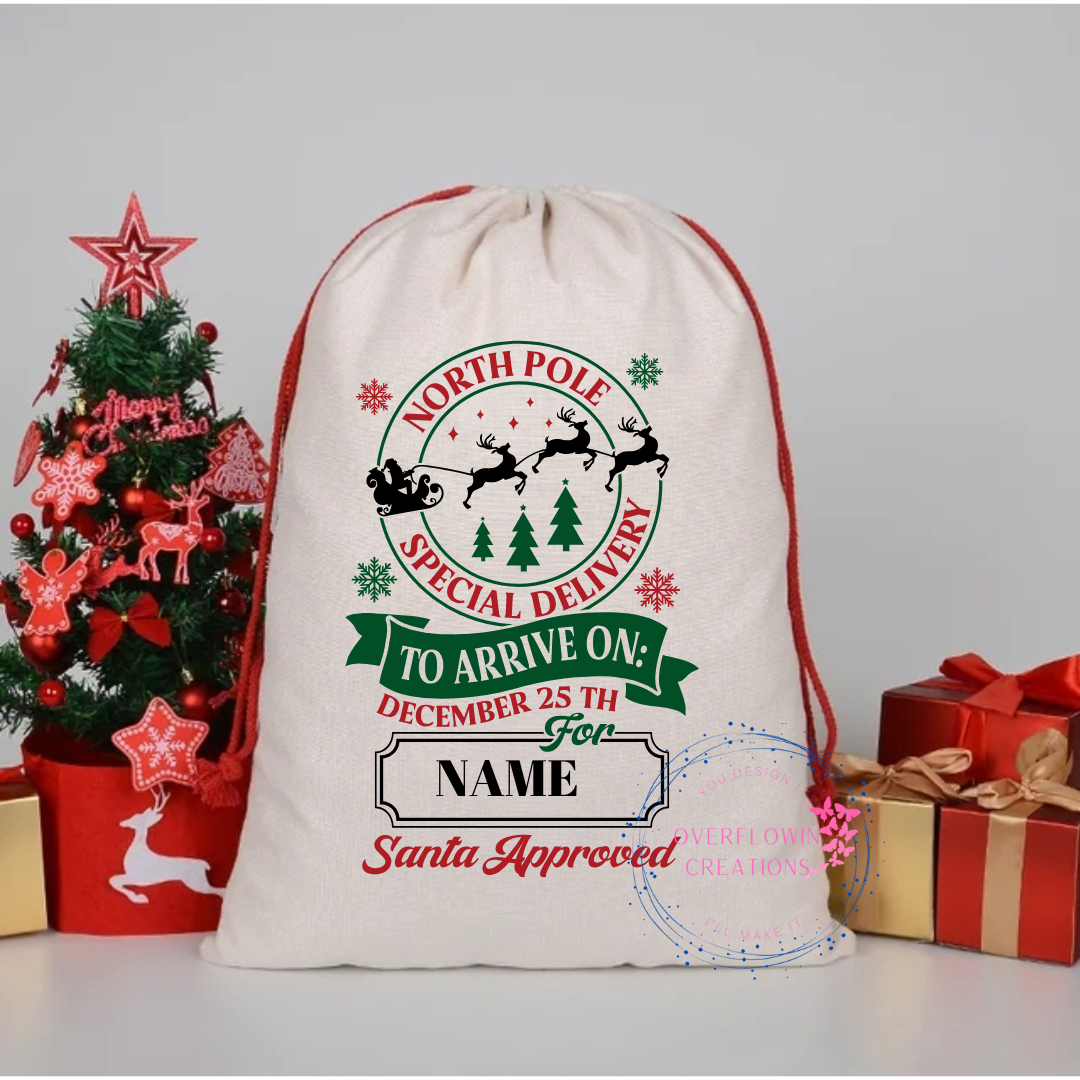 Large Santa Sack Gift Bag