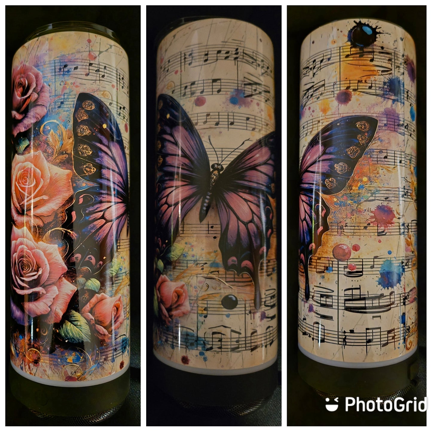 Butterfly Bluetooth Speaker Tumblers