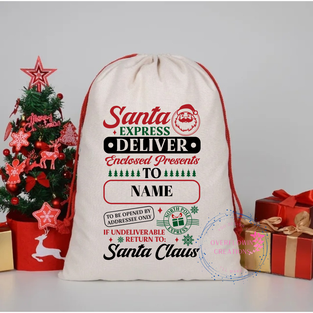 Large Santa Sack Gift Bag