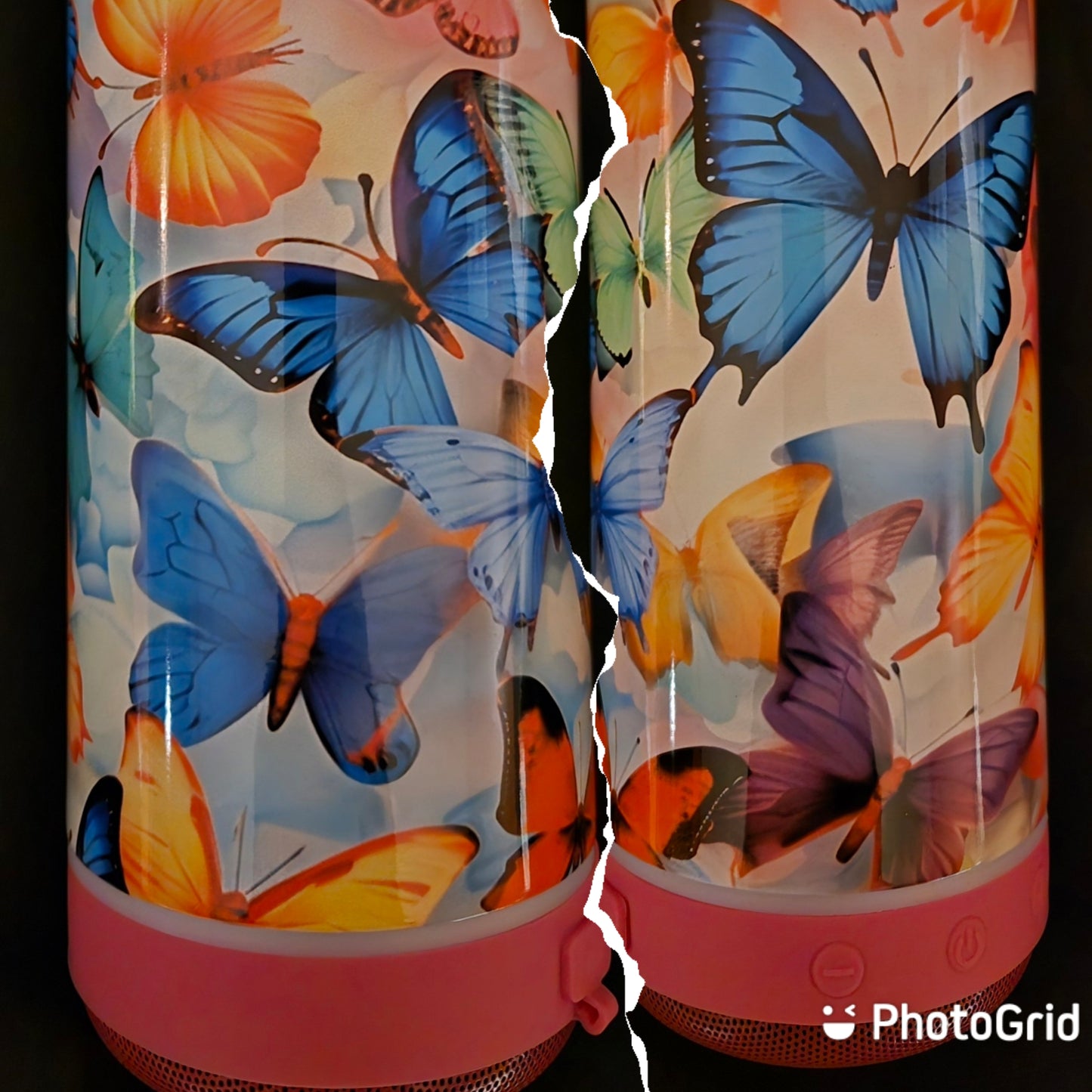 Butterfly Bluetooth Speaker Tumblers